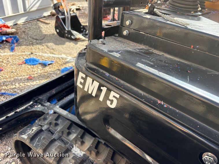 image for item ET0151 2024 Erie EM15 mini excavator