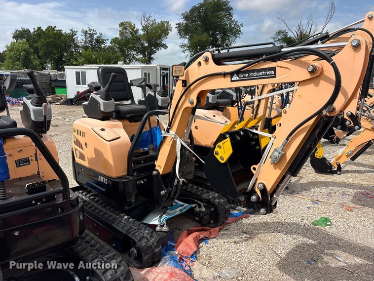 image for item ET0161 2024 Erie EM15 mini excavator