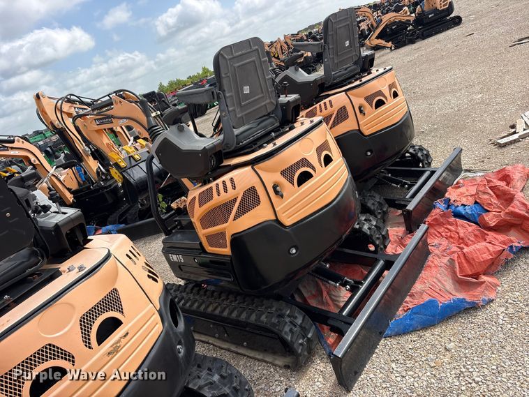image for item ET0161 2024 Erie EM15 mini excavator