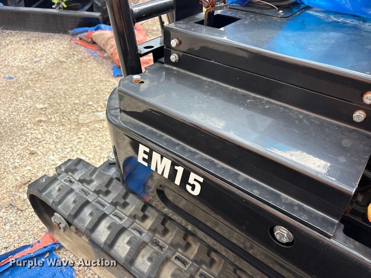 image for item ET0161 2024 Erie EM15 mini excavator