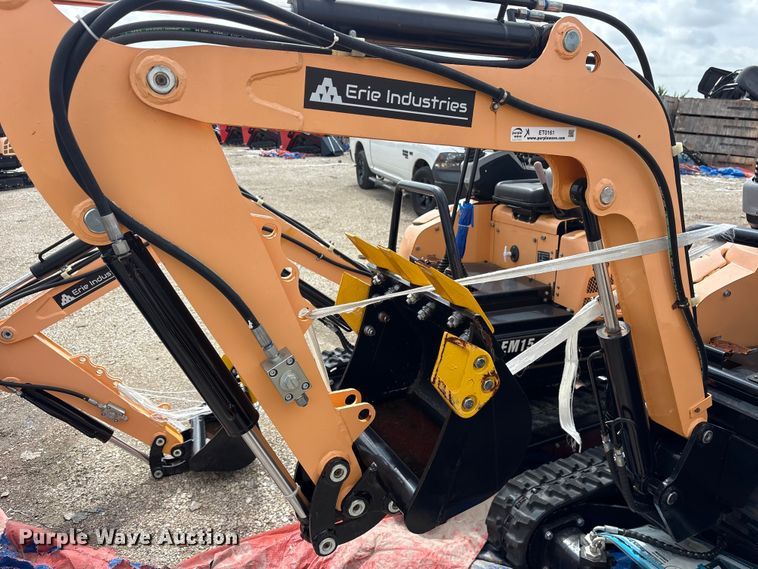 image for item ET0161 2024 Erie EM15 mini excavator