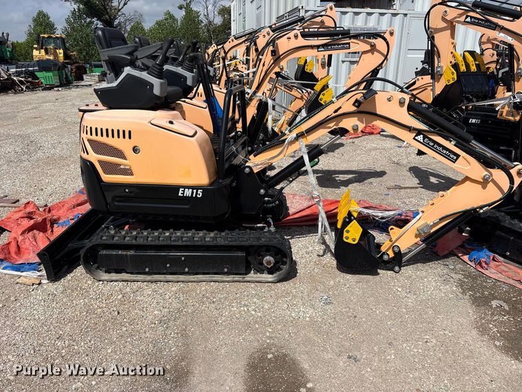image for item ET0162 2024 Erie EM15 mini excavator