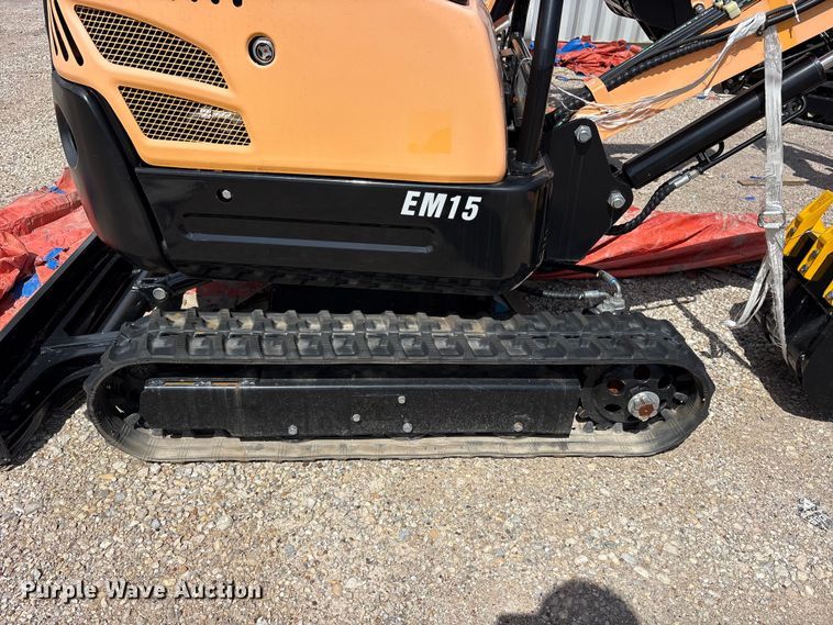 image for item ET0162 2024 Erie EM15 mini excavator