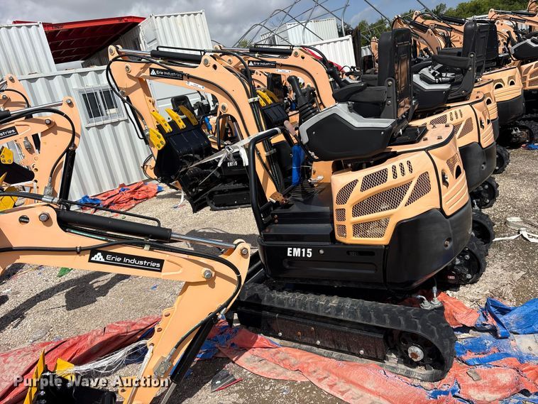 image for item ET0163 2024 Erie EM15 mini excavator