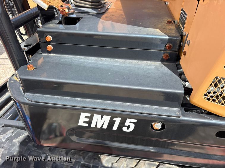 image for item ET0163 2024 Erie EM15 mini excavator
