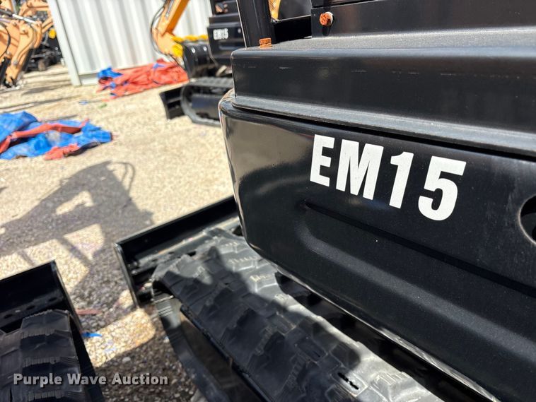 image for item ET0164 2024 Erie EM15 mini excavator