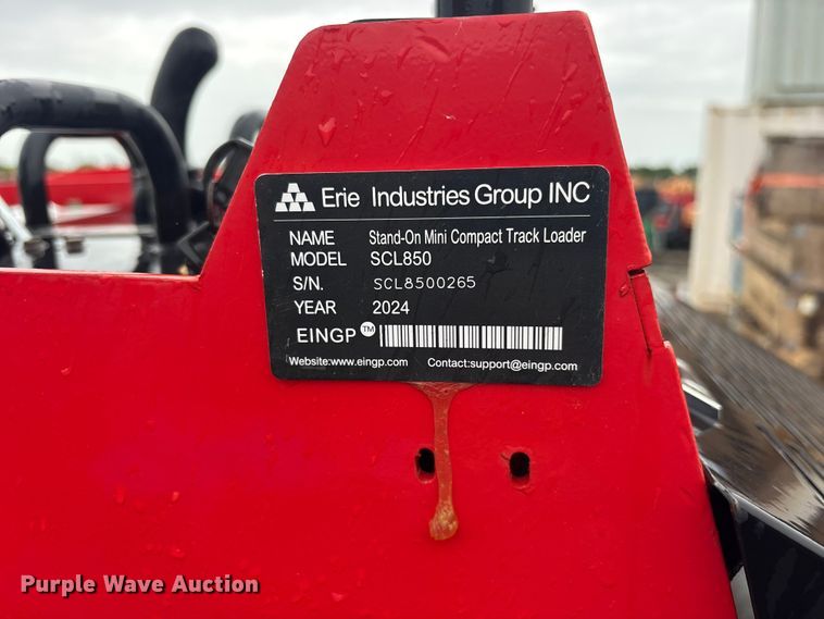 image for item ET0189 2024 Erie SCL850 compact utility loader