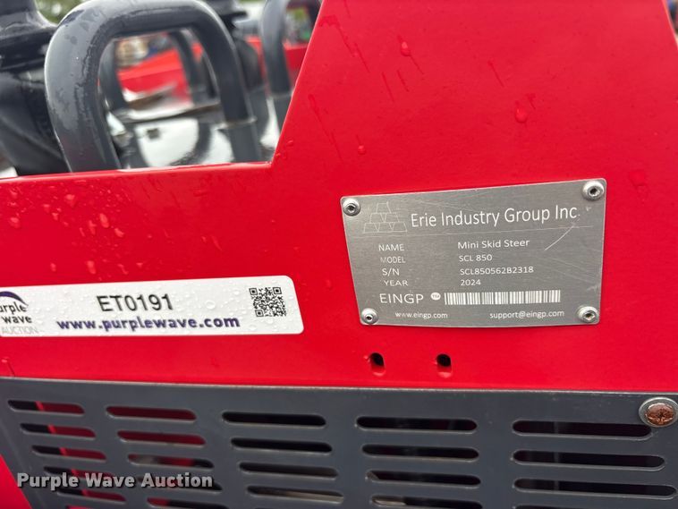 image for item ET0191 2024 Erie SCL850 compact utility loader