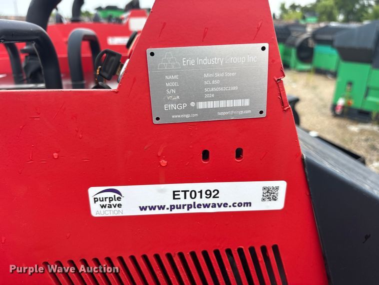 image for item ET0192 2024 Erie SCL850 compact utility loader