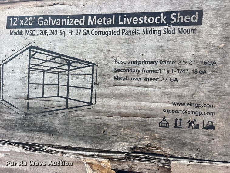 image for item ET0249 (4) Valley Pioneer MSC1220F livestock sheds