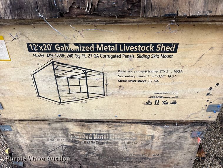 image for item ET0250 (4) Valley Pioneer MSC1220F livestock sheds