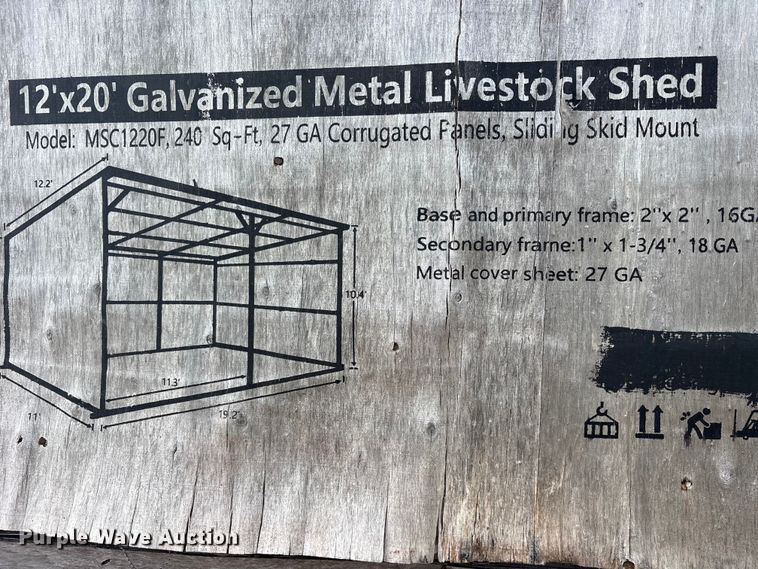 image for item ET0252 (4) Valley Pioneer MSC1220F livestock sheds