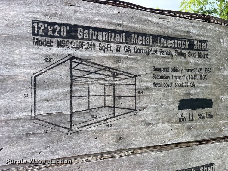 image for item ET0253 (4) Valley Pioneer MSC1220F livestock sheds