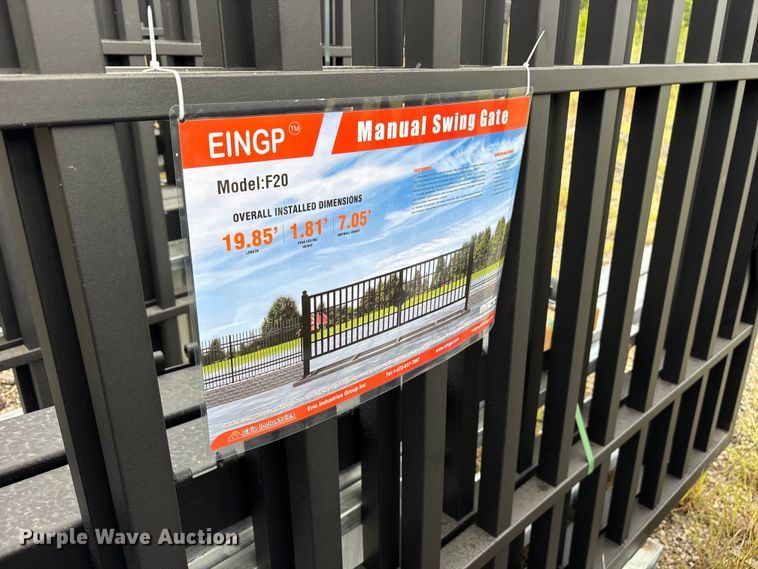 image for item ET0267 Valley Pioneer F20 gate