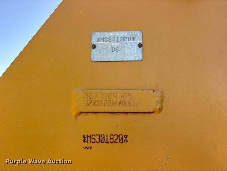 image for item ET0337 2019 Caterpillar D6T XW dozer