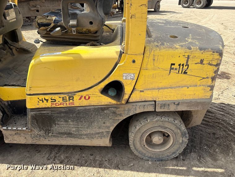image for item EU0755 Hyster F70FT forklift