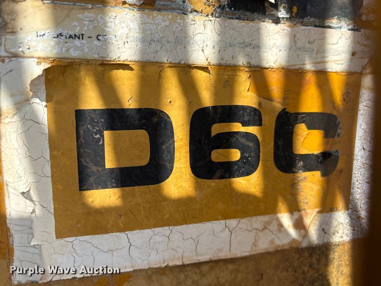 image for item EU0758 1963 Caterpillar D6C dozer