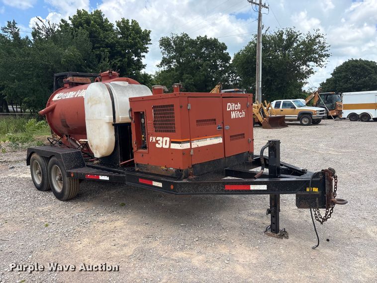 image for item EU5787 Ditch witch Fx30 vacuum excavator