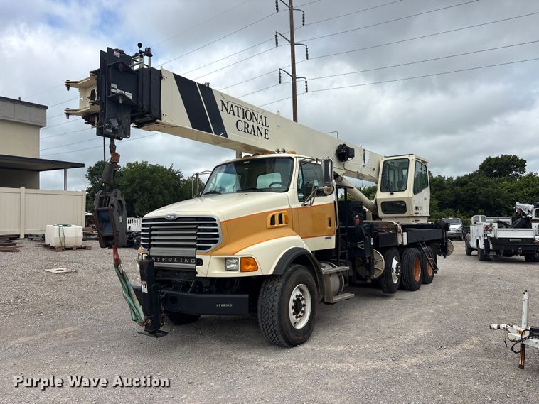 2006 Sterling L8500 Series Crane Truck #
