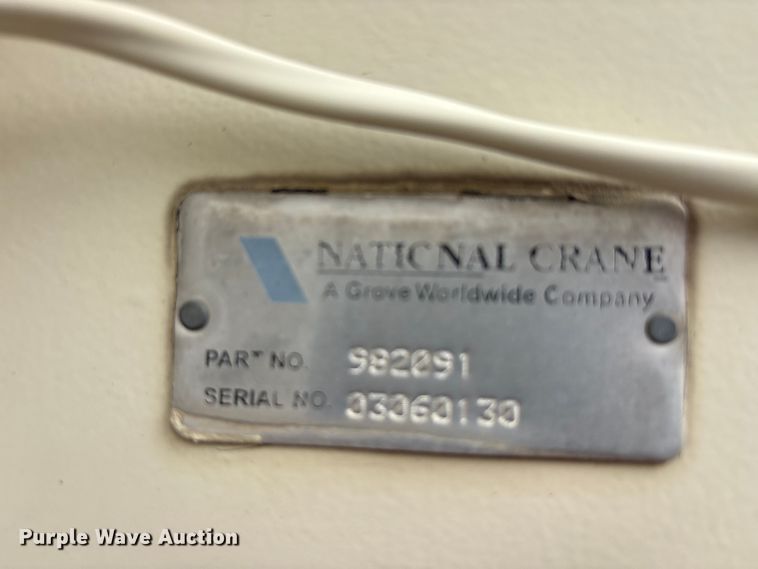 image for item EU5790 2006 Sterling L8500 Series crane truck