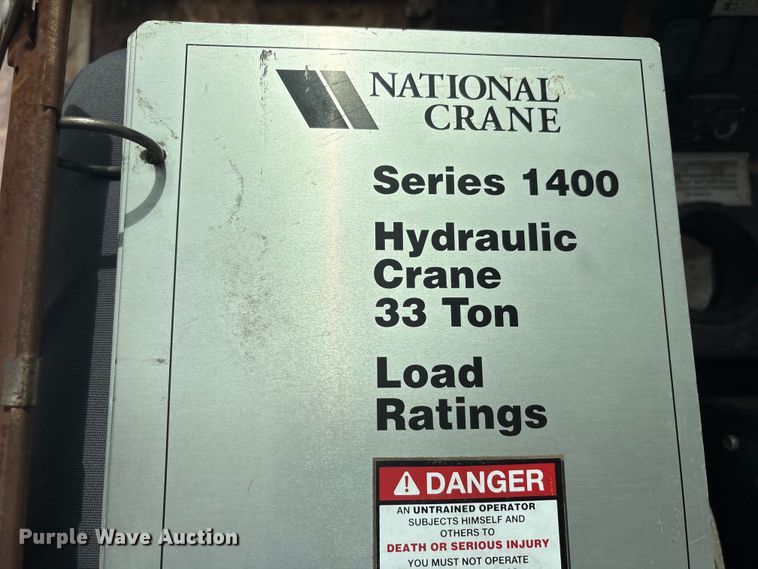 image for item EU5790 2006 Sterling L8500 Series crane truck