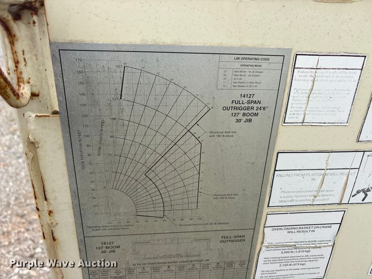 image for item EU5790 2006 Sterling L8500 Series crane truck