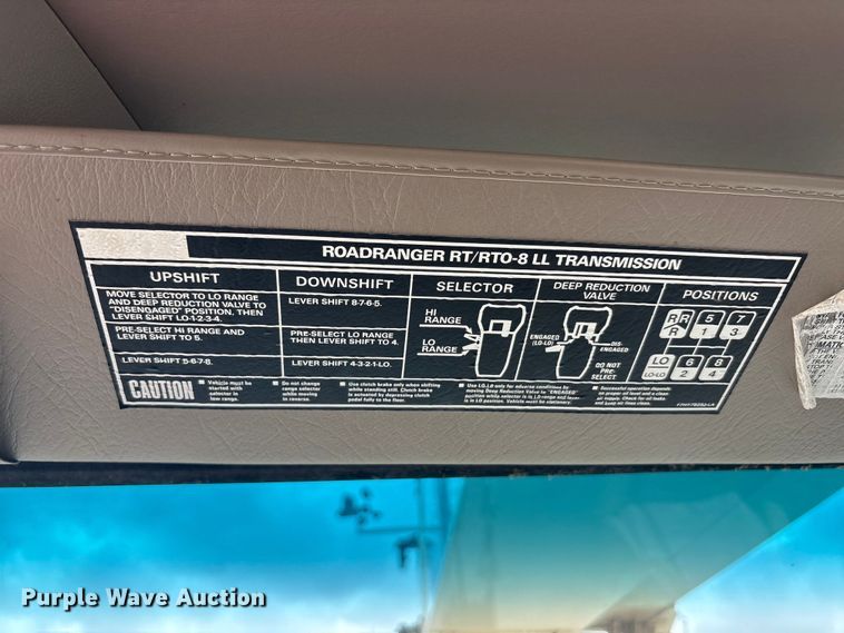image for item EU5790 2006 Sterling L8500 Series crane truck
