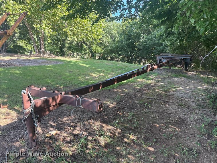 2018 Shop Built pole trailer