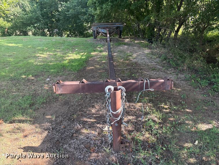 image for item EU5798 2018 Shop Built pole trailer