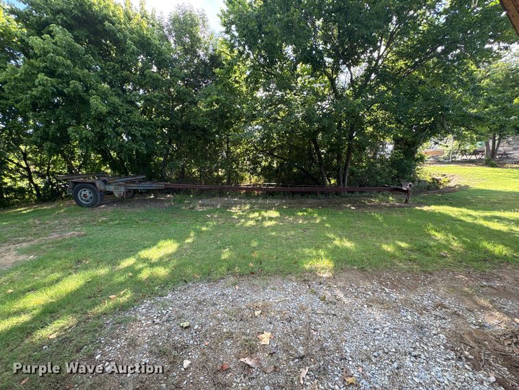 image for item EU5798 2018 Shop Built pole trailer