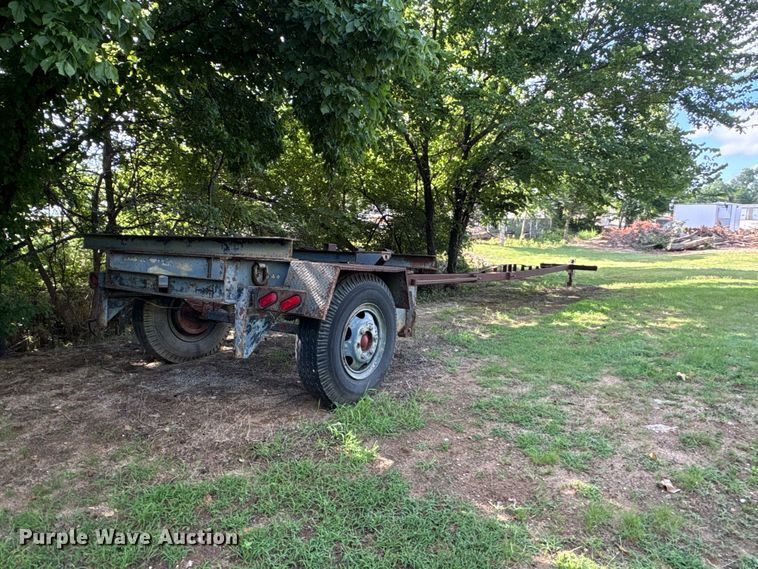 image for item EU5798 2018 Shop Built pole trailer