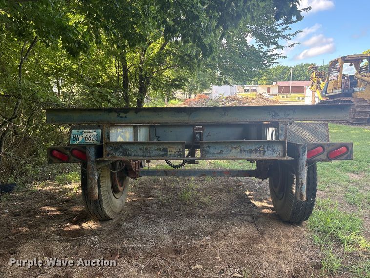 image for item EU5798 2018 Shop Built pole trailer