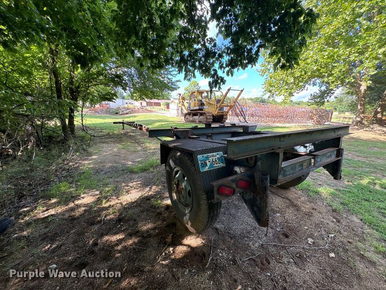 image for item EU5798 2018 Shop Built pole trailer