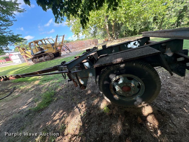 image for item EU5798 2018 Shop Built pole trailer