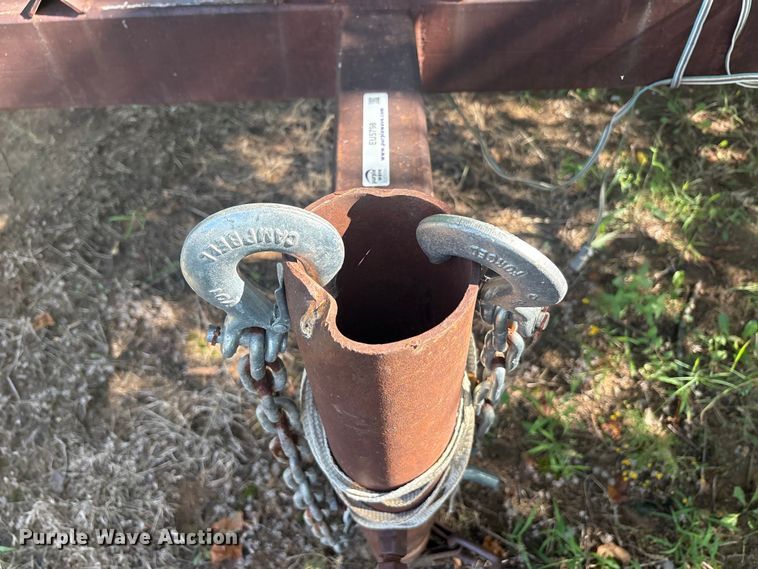 image for item EU5798 2018 Shop Built pole trailer