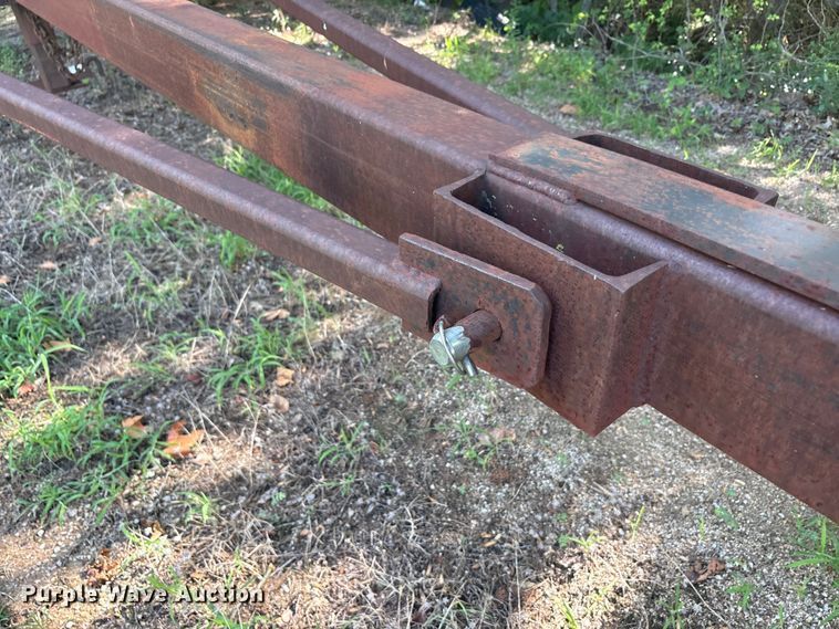 image for item EU5798 2018 Shop Built pole trailer