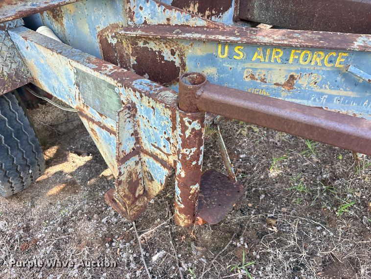 image for item EU5798 2018 Shop Built pole trailer
