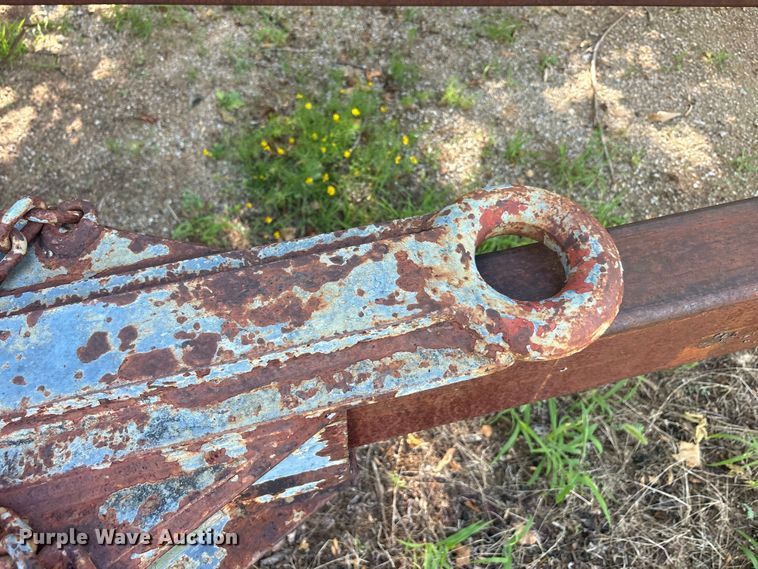 image for item EU5798 2018 Shop Built pole trailer