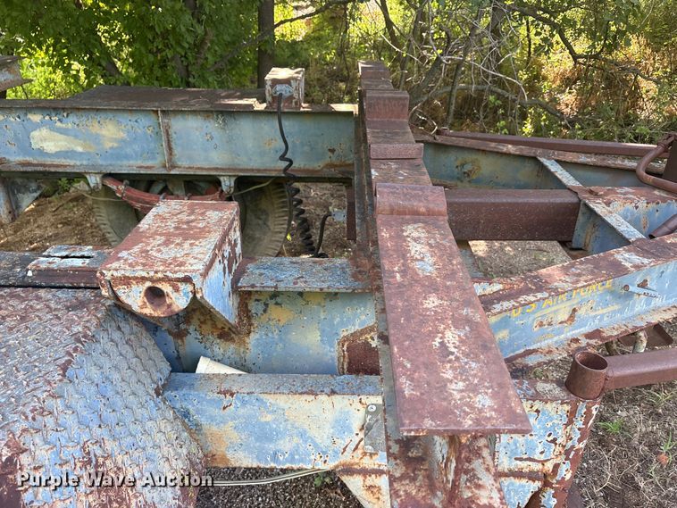 image for item EU5798 2018 Shop Built pole trailer