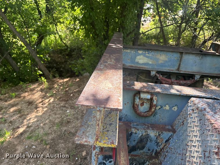 image for item EU5798 2018 Shop Built pole trailer