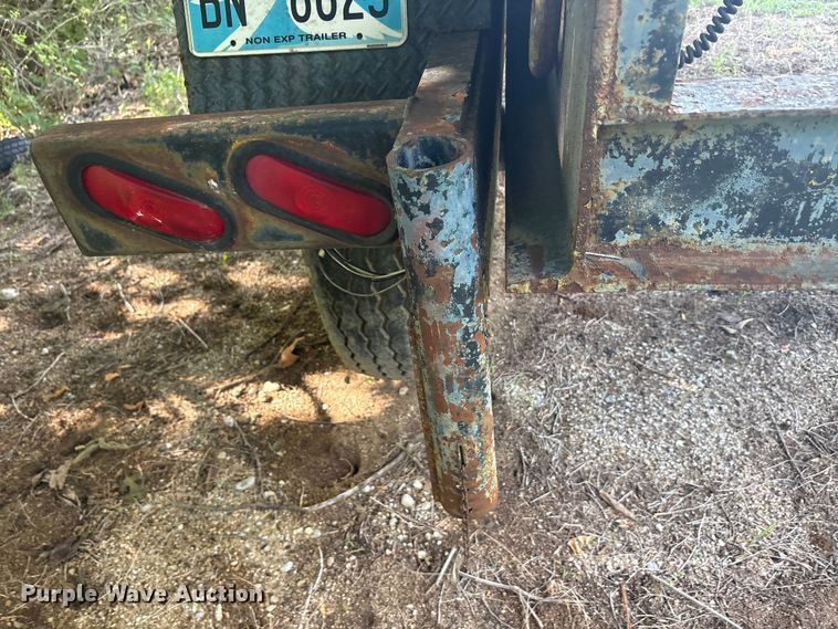 image for item EU5798 2018 Shop Built pole trailer