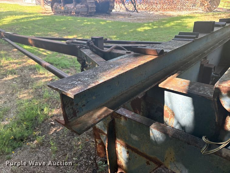 image for item EU5798 2018 Shop Built pole trailer