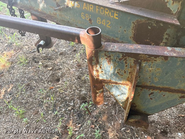 image for item EU5798 2018 Shop Built pole trailer