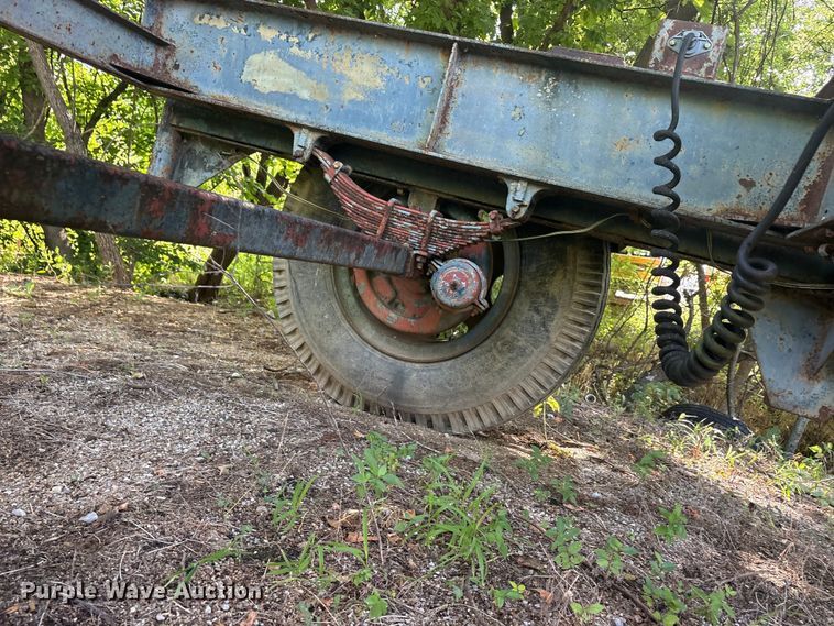 image for item EU5798 2018 Shop Built pole trailer