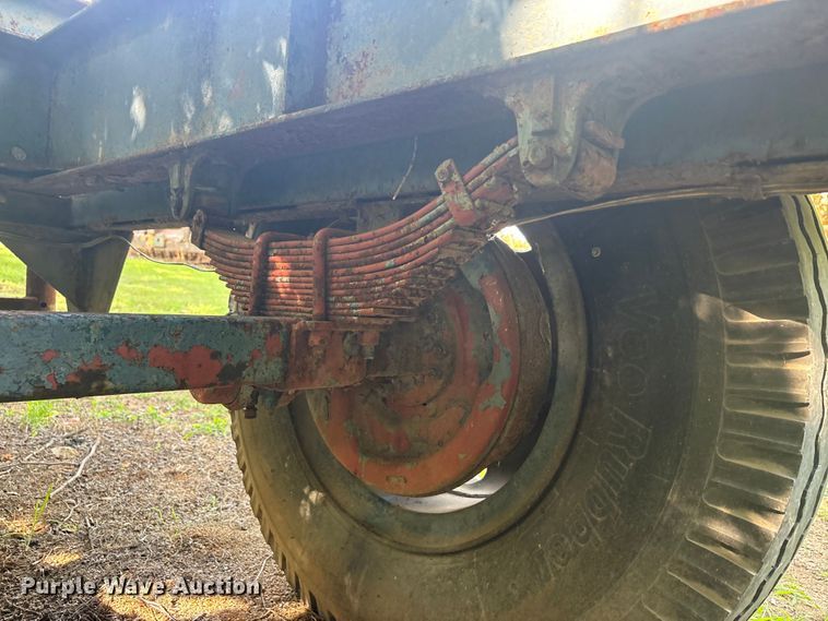 image for item EU5798 2018 Shop Built pole trailer