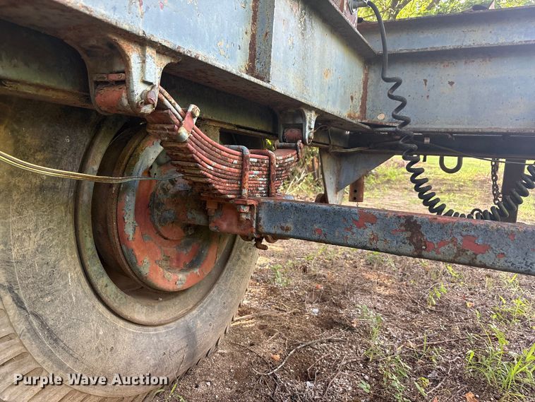 image for item EU5798 2018 Shop Built pole trailer