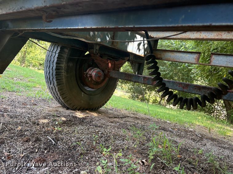 image for item EU5798 2018 Shop Built pole trailer