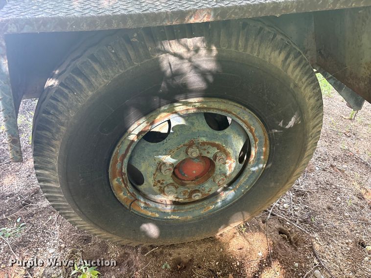 image for item EU5798 2018 Shop Built pole trailer