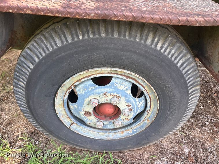 image for item EU5798 2018 Shop Built pole trailer