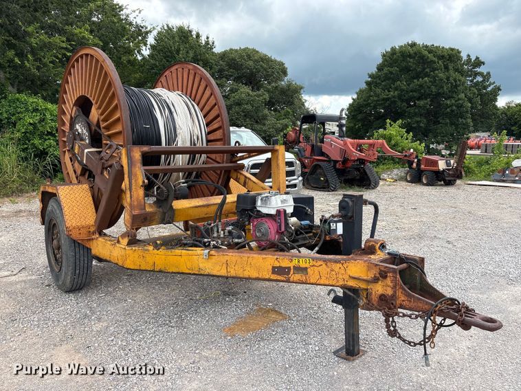 image for item EU5804 Shop Built reel trailer